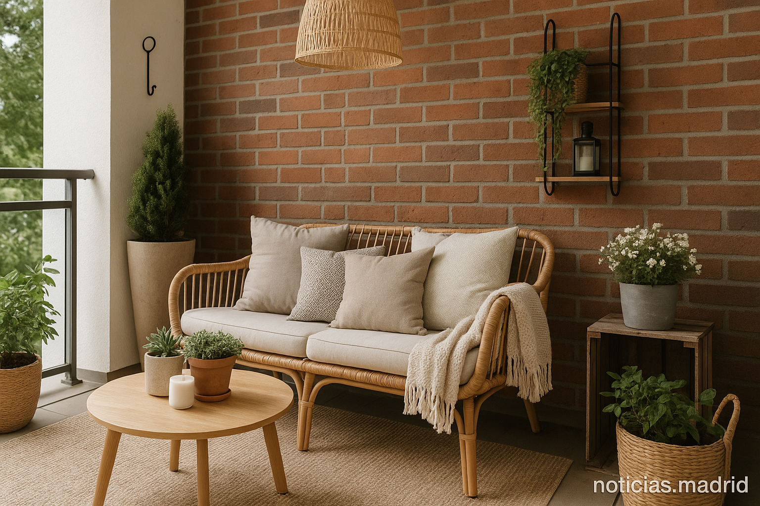 Renueva tu Balcón Nórdico con Ideas Económicas para Decorar con Estilo
