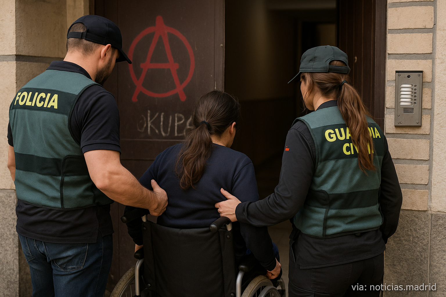 Restringen a mujer con discapacidad en vivienda okupada en Salamanca para apropiarse de su pensión durante cuatro meses
