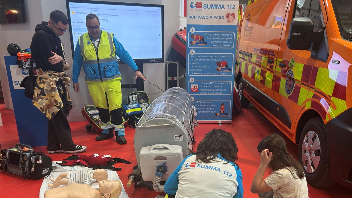 SUMMA 112 de Madrid Destaca en el Salón SICUR de Seguridad Internacional