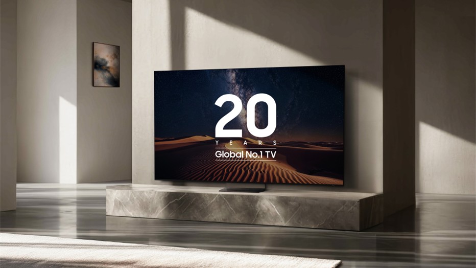 Samsung Electronics Celebra Dos Décadas de Liderazgo Global como la Marca de Televisores Más Vendida del Mundo