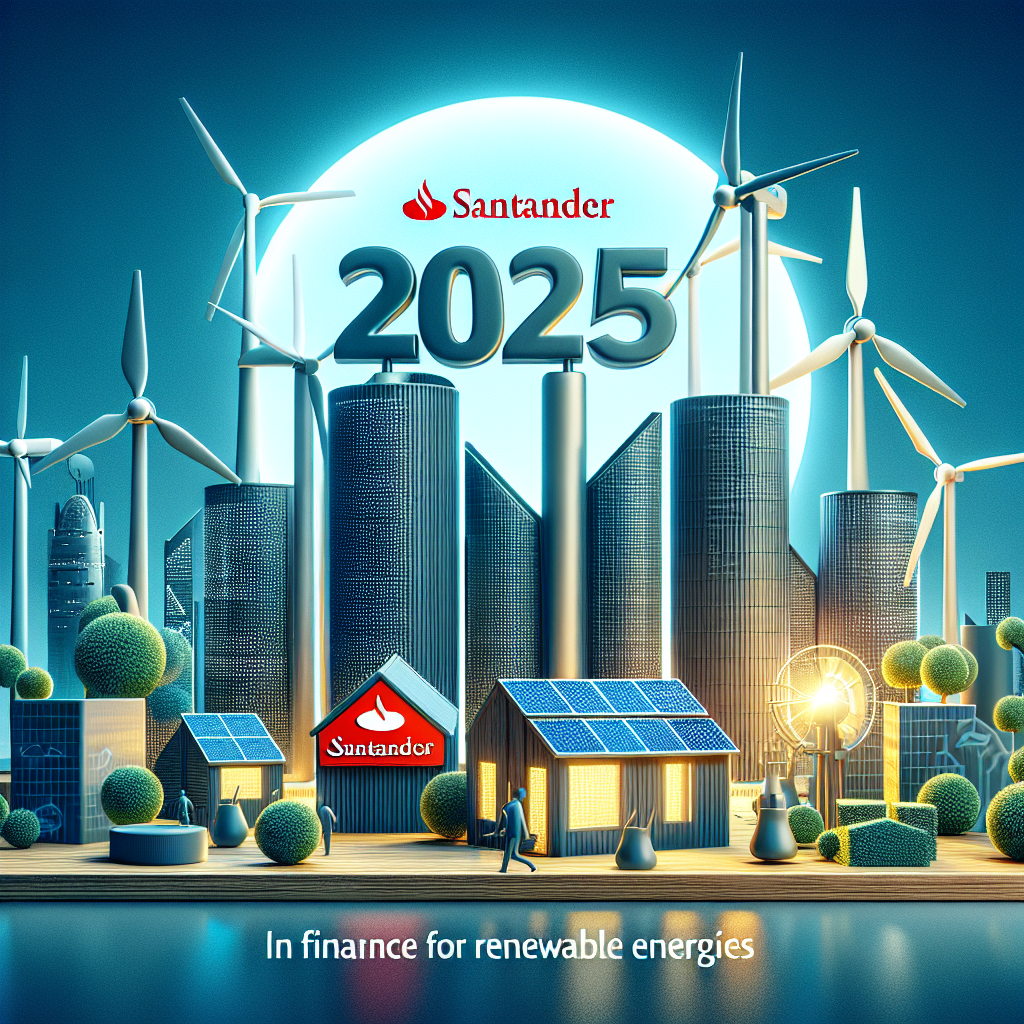 Santander Lidera el Camino en Finanzas para Energías Renovables en 2025
