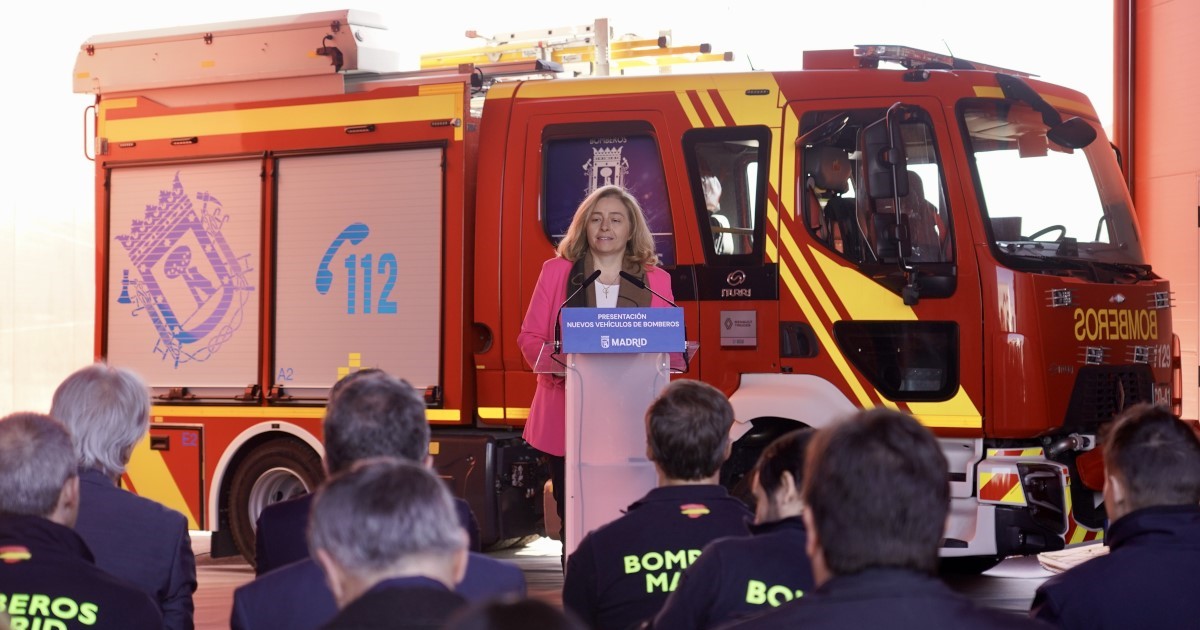 Sanz Destaca la Importante Renovación de la Flota de Vehículos del Cuerpo de Bomberos de Madrid