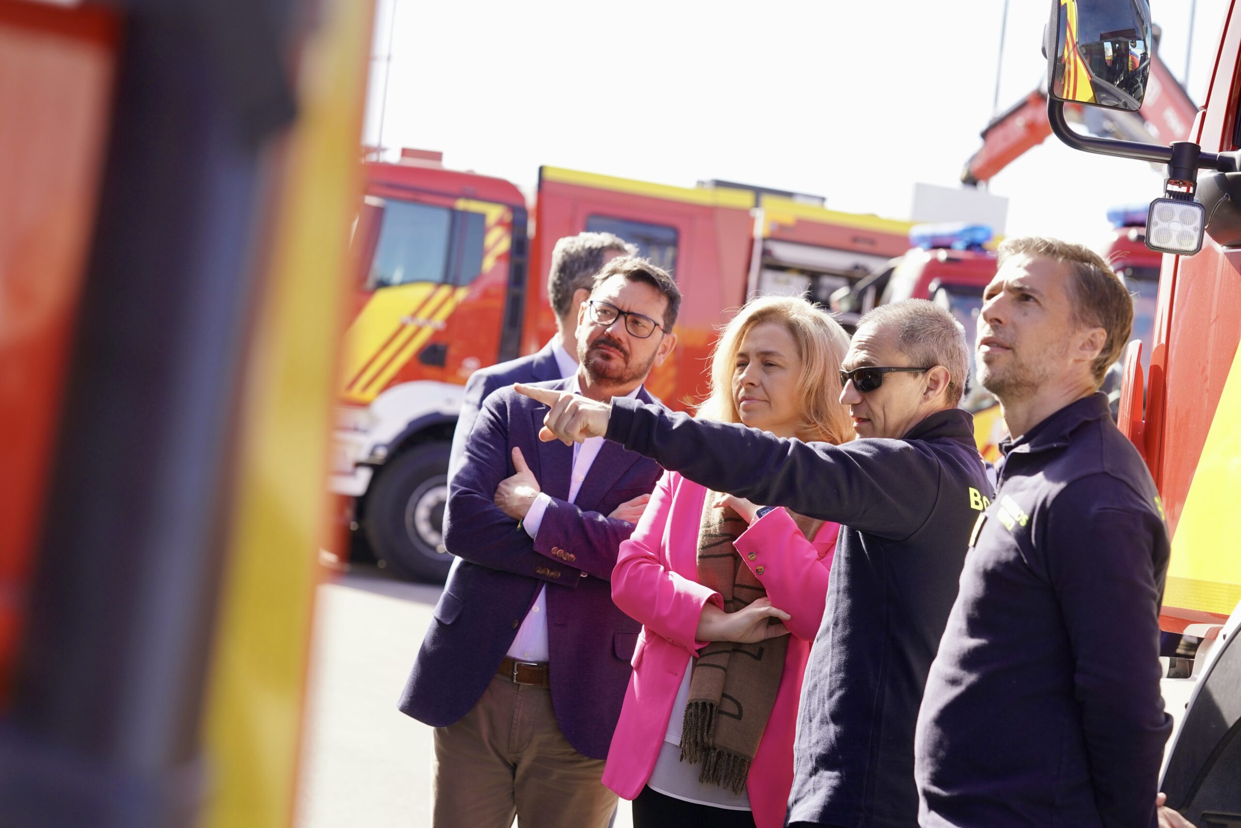 Sanz destaca la renovación integral de la flota de vehículos del Cuerpo de Bomberos de Madrid