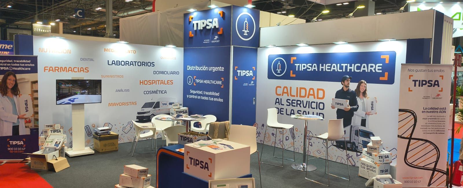 TIPSA Presenta Innovadoras Soluciones Logísticas para el Sector Salud en INFARMA 2026