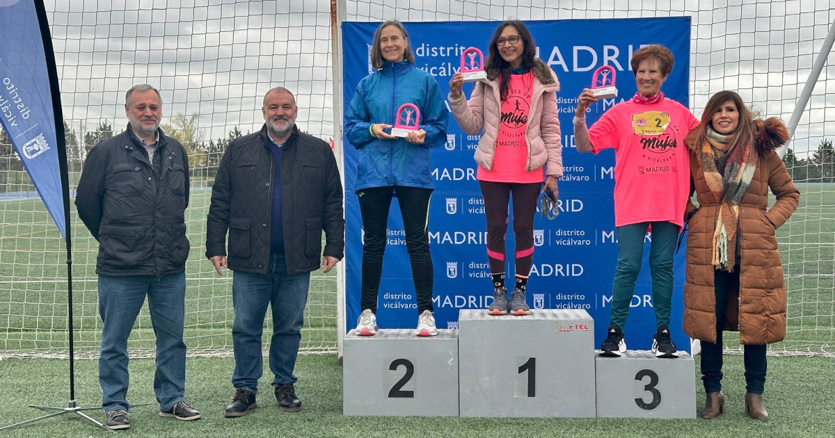 Vicálvaro conmemora la VII edición del Cross de la Mujer en el Centro Deportivo Margot Moles con una jornada festiva