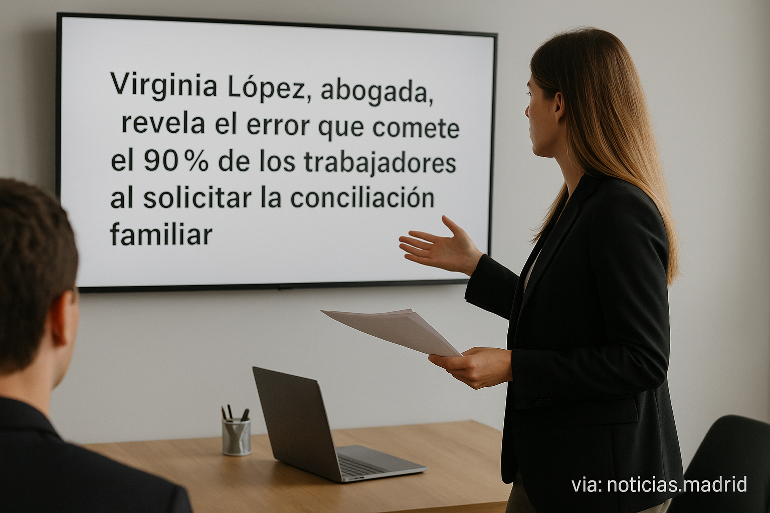Virginia López, abogada, revela el error que comete el 90% de los trabajadores al solicitar la conciliación familiar