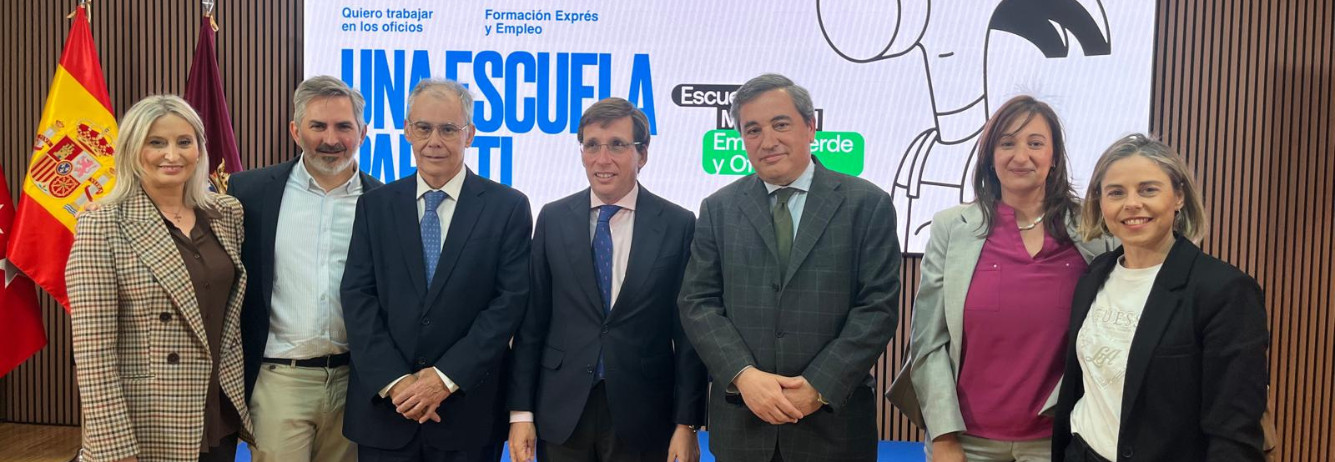 La EMEVO de Usera logra un 55% de inserción laboral en su primer año