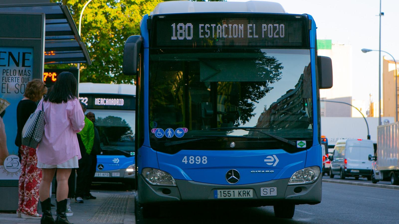 Ampliación del Servicio de la Línea 180 de EMT Madrid para el Mutua Madrid Open 2026
