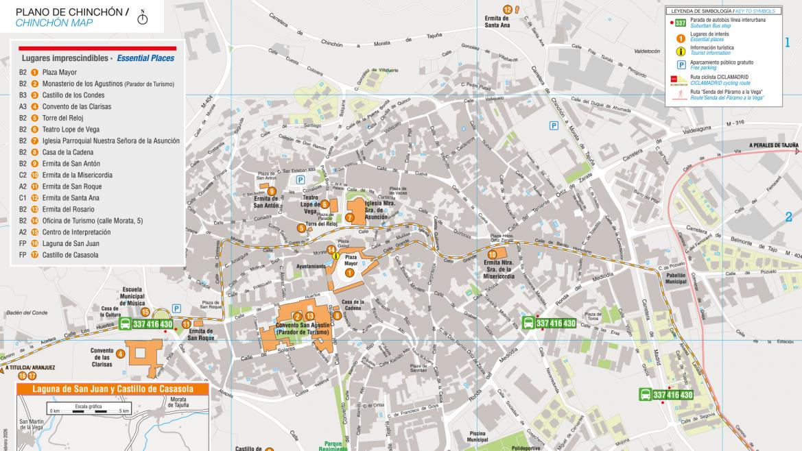 Chinchón se Une a la Red de Mapas Turísticos de Transporte Público en la Comunidad de Madrid
