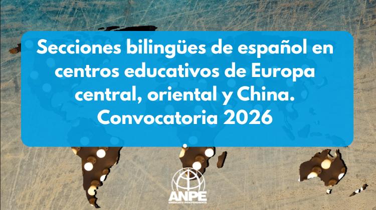 Educación convoca 133 plazas para secciones bilingües de español en diez países