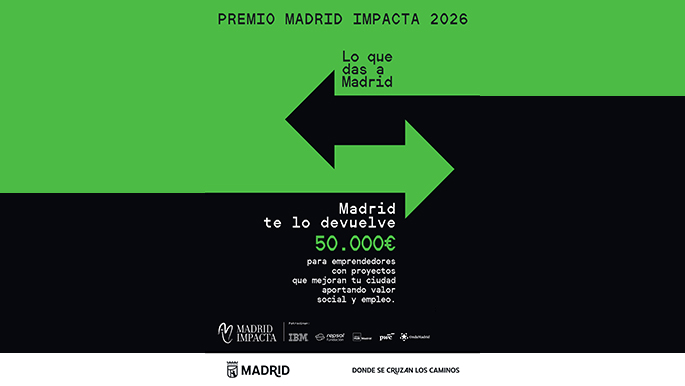 Convocatoria abierta para el Premio Madrid Impacta 2026 con dotaciones de hasta 12.000 euros