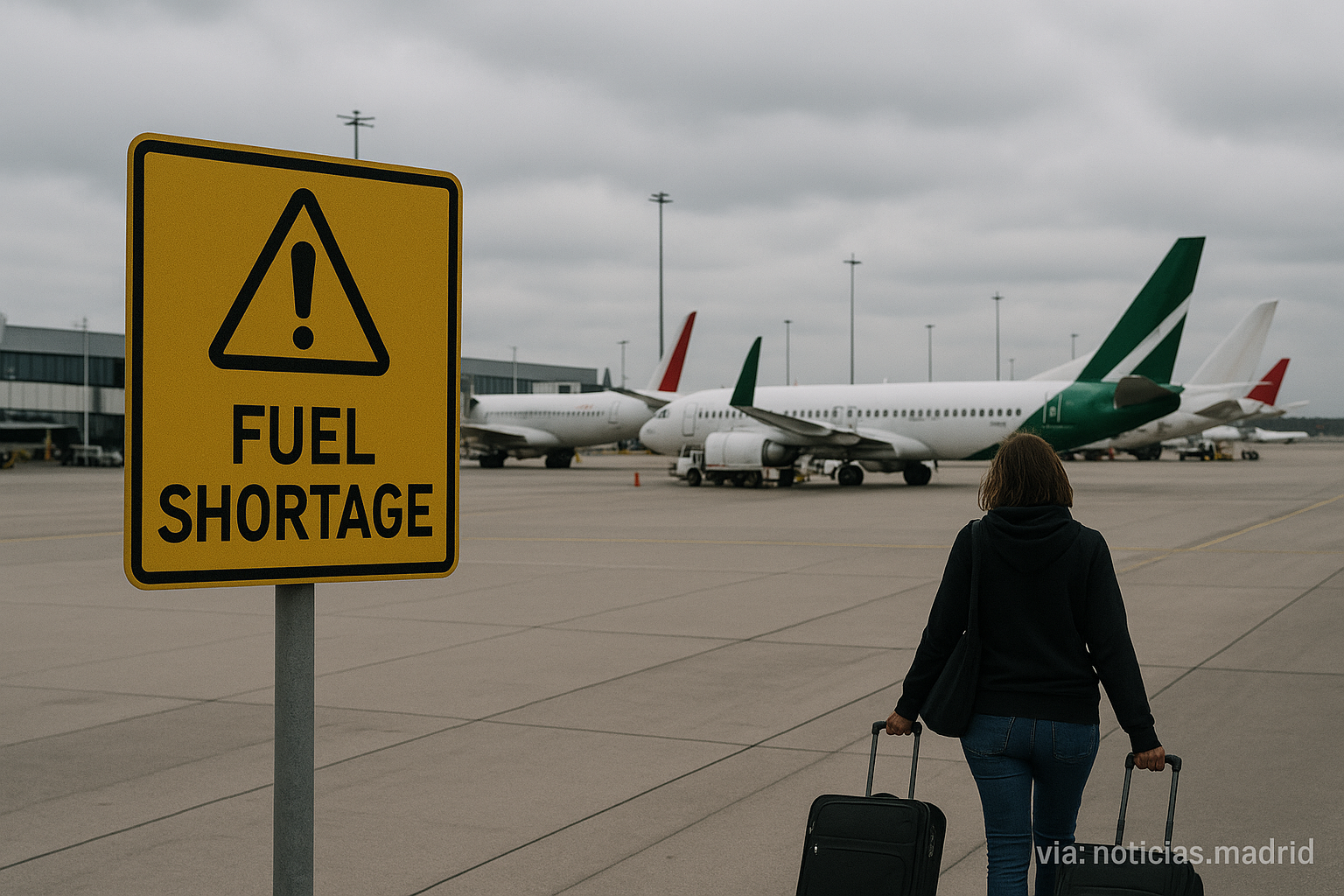 Crisis inminente en los aeropuertos europeos por posible escasez de combustible si no se reabre el paso por Ormuz en 21 días