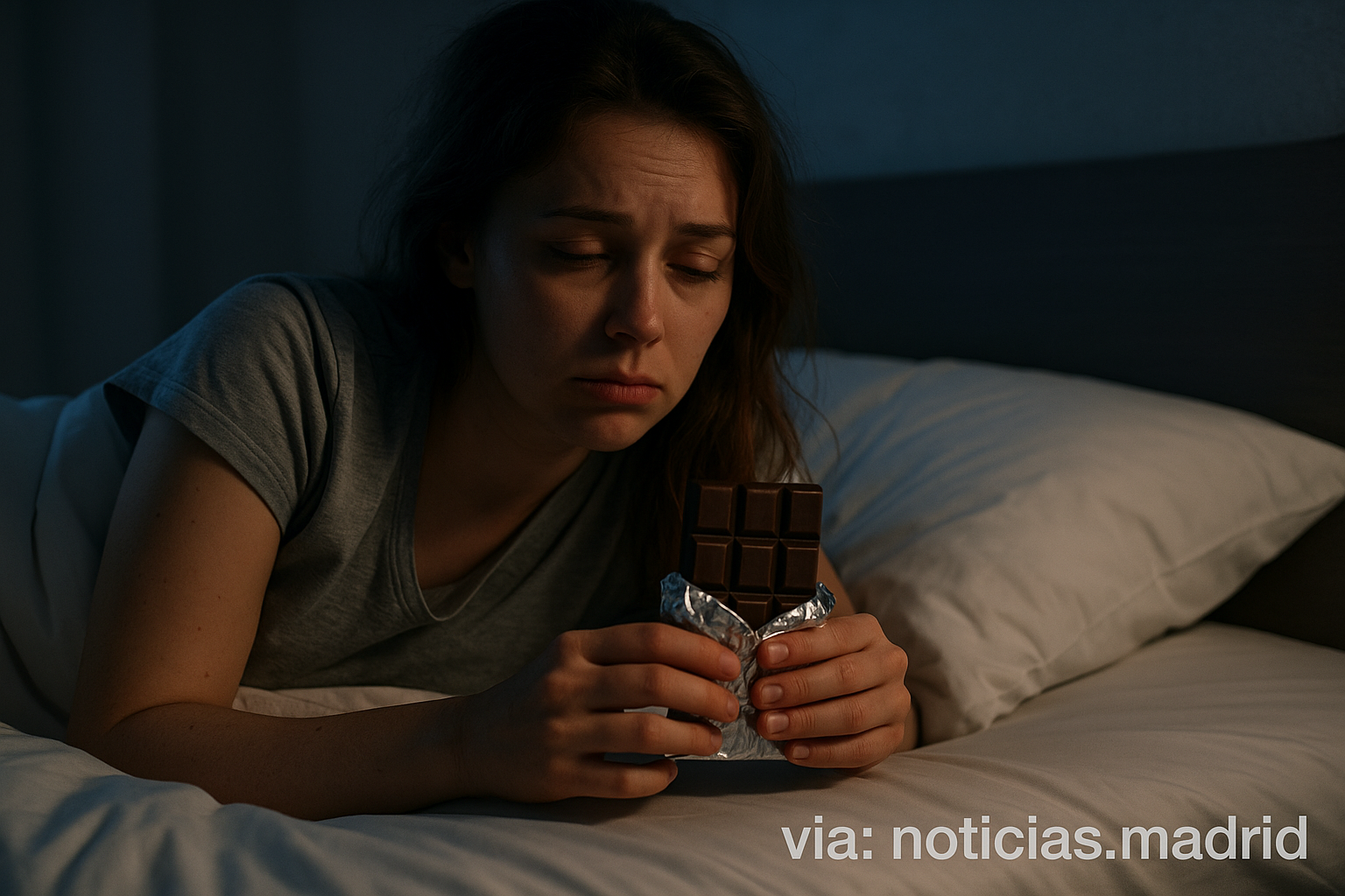 El impacto del consumo de chocolate en la calidad del sueño nocturno