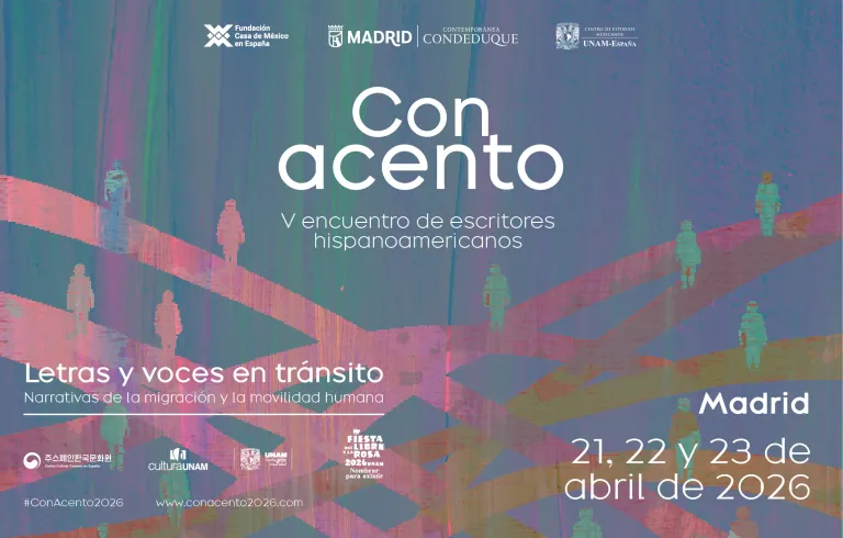 Encuentros literarios en Condeduque: Celebración del Día del Libro en el festival Con Acento