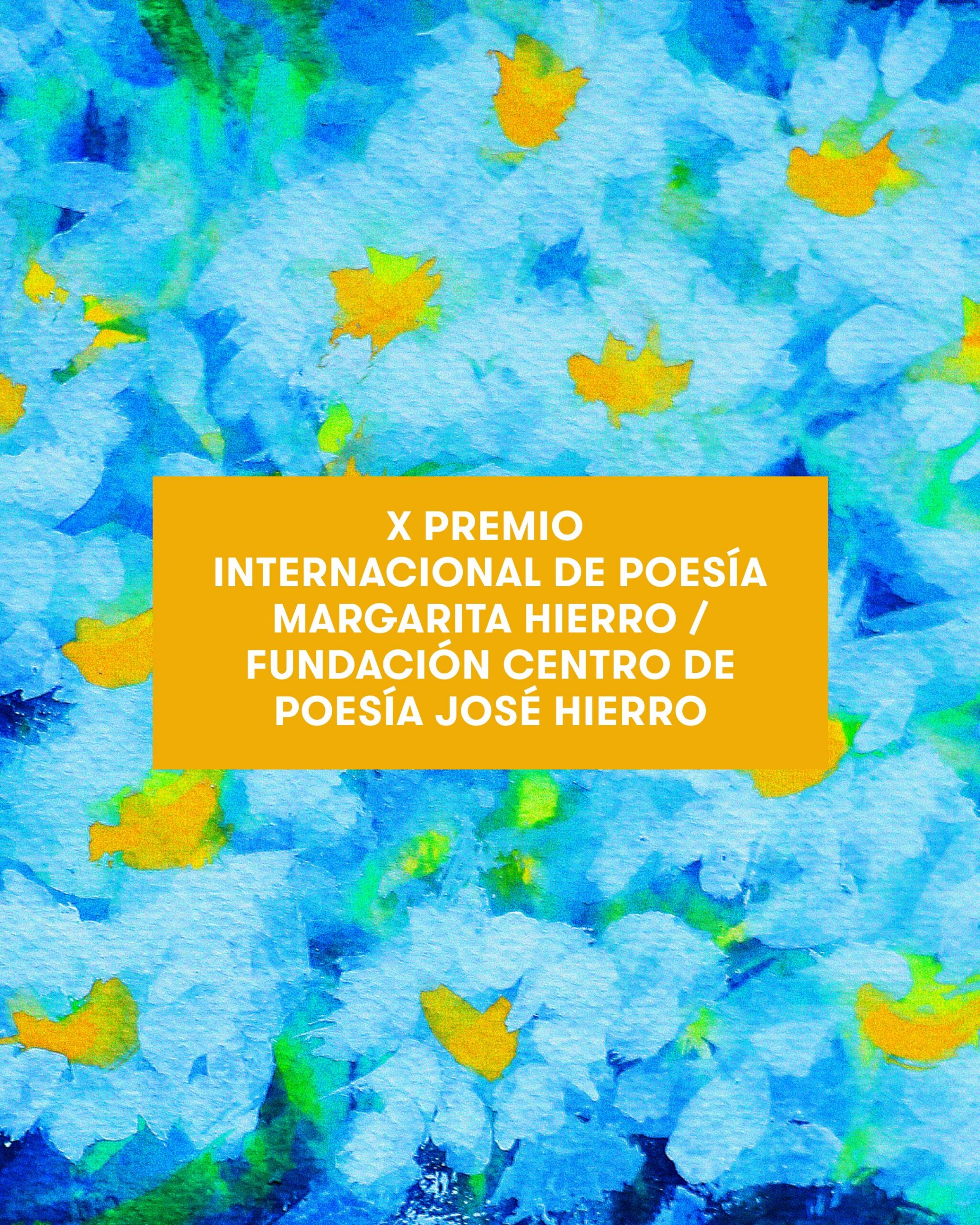 Getafe convoca el X Premio Internacional de Poesía Margarita Hierro