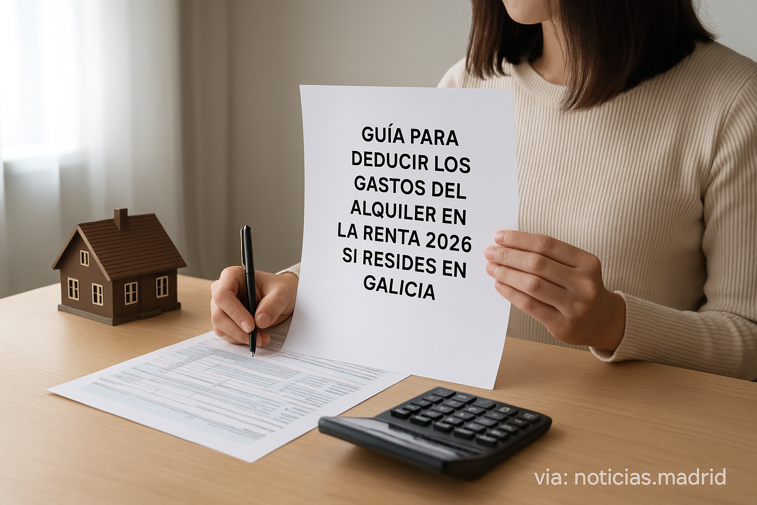 Guía para deducir los gastos del alquiler en la Renta 2026 si resides en Galicia
