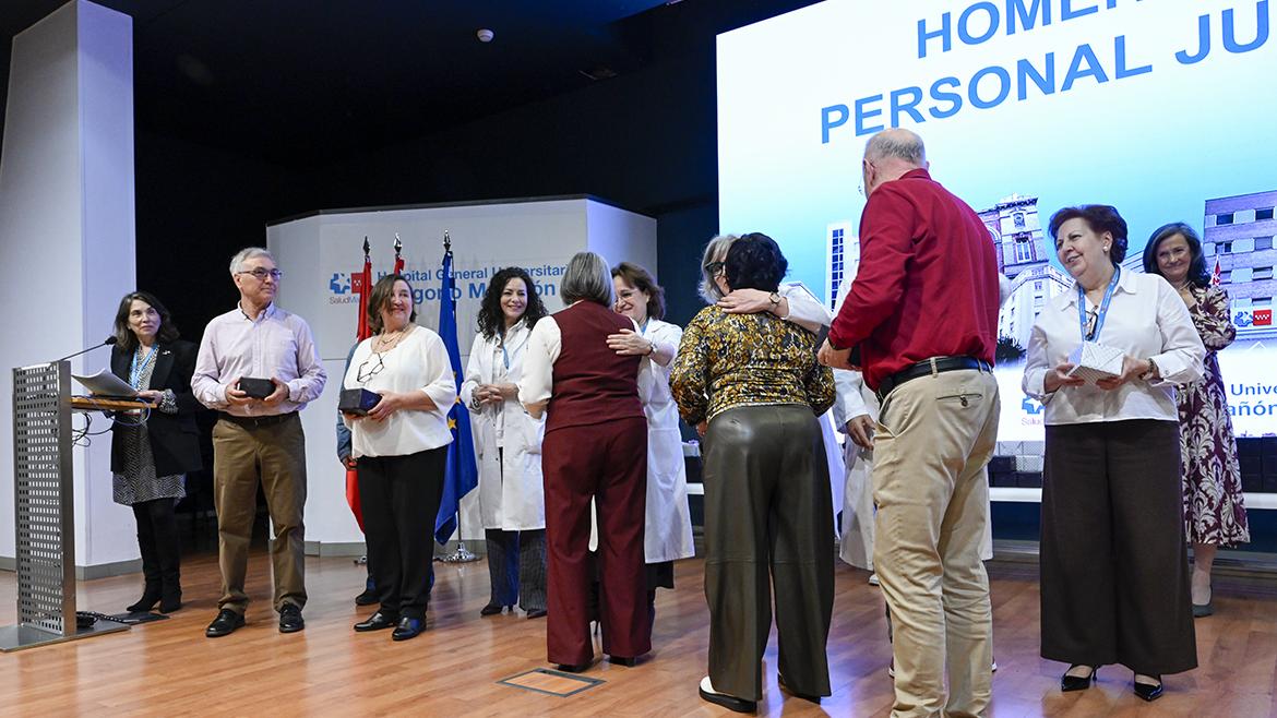 Homenaje al Personal Jubilado del Hospital Gregorio Marañón en 2025