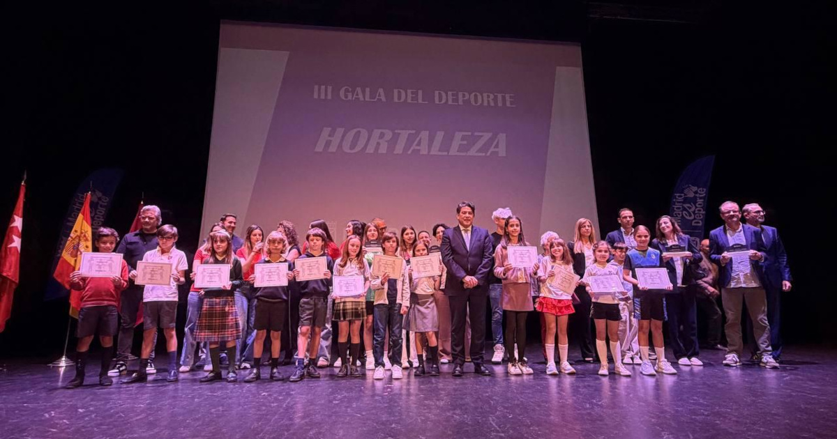 Hortaleza celebra la III Gala del Deporte destacando a sus deportistas y clubes más destacados del distrito