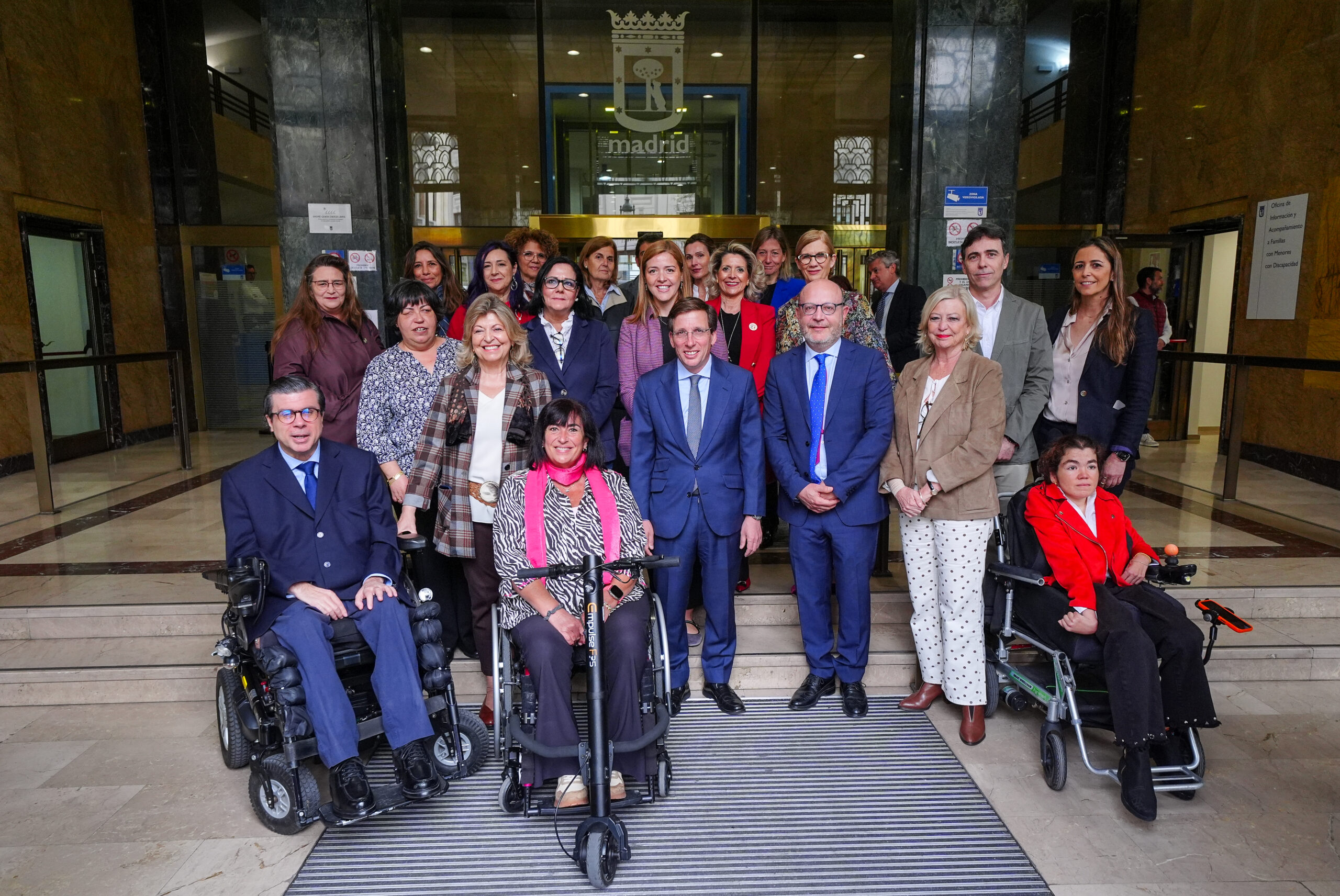 Inauguración de la Oficina de Apoyo a Familias con Menores con Discapacidad por el Ayuntamiento