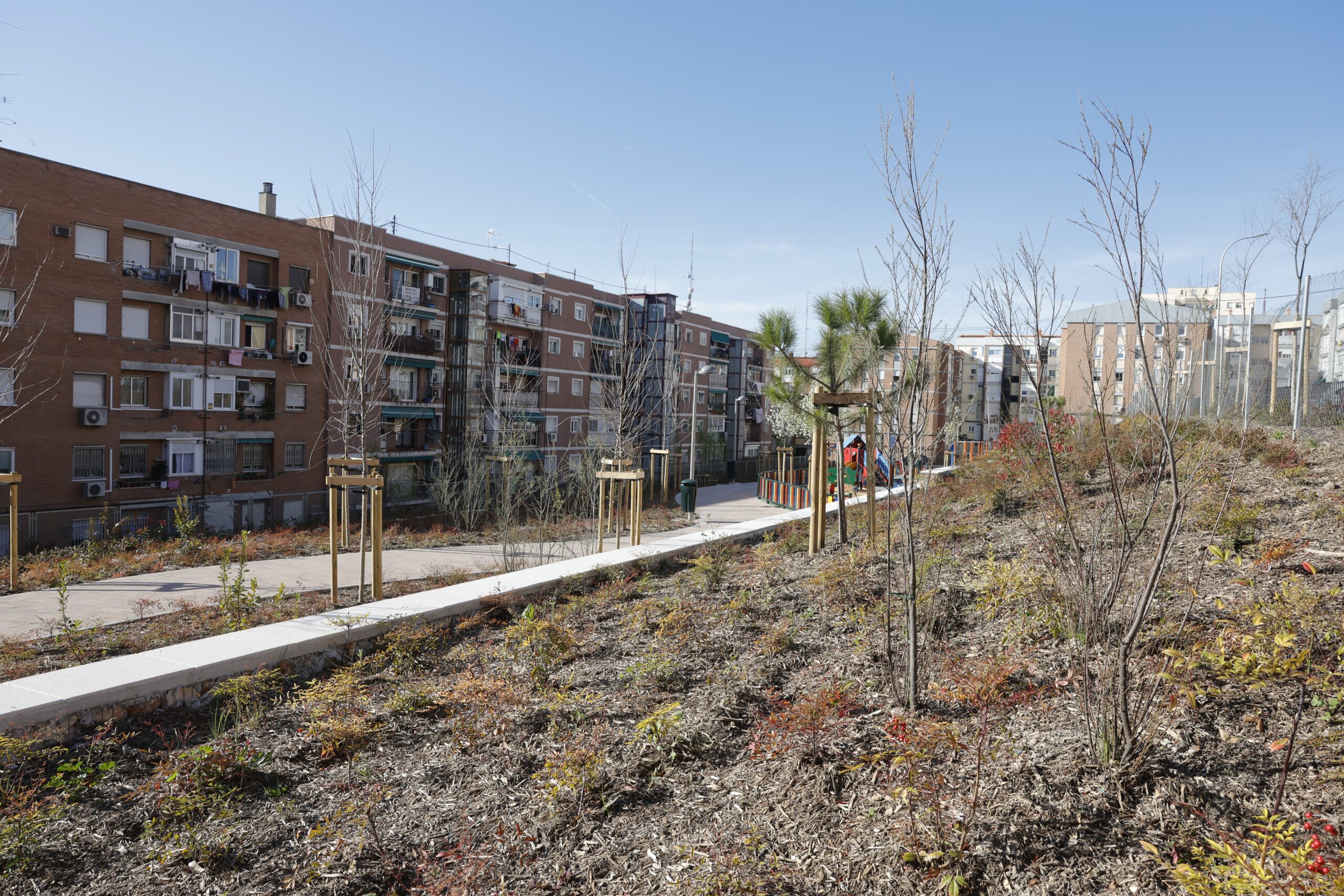 Inauguran el Jardín de Miguel de Unamuno en Zona Renaturalizada de Ciudad Lineal