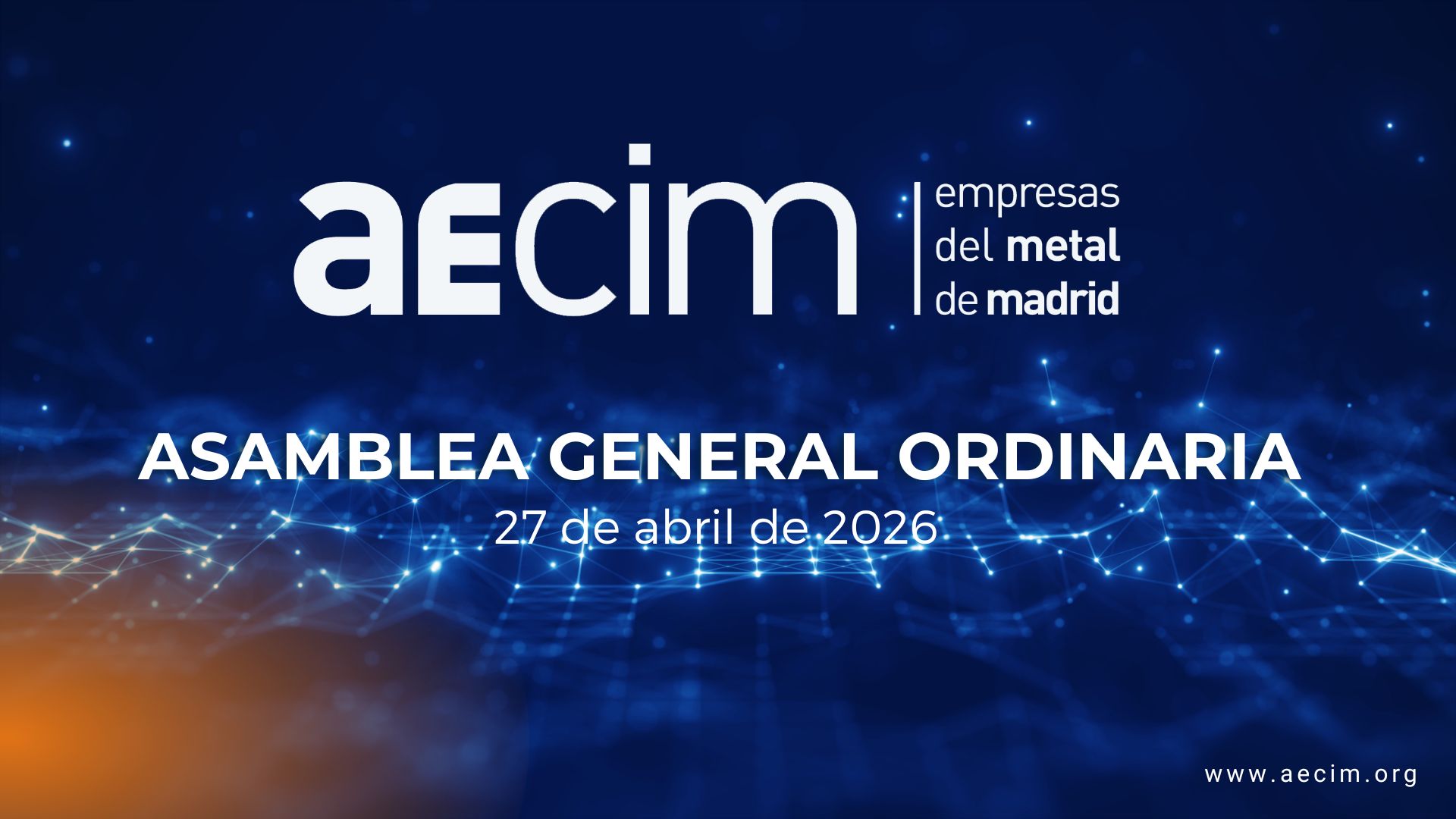 AECIM celebra su asamblea general en Madrid el 27 de abril