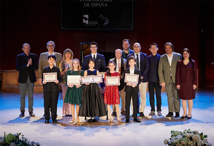 Jóvenes Talentos Brillan en el Primer Concurso Internacional de Piano Compositores de España, Categoría Junior