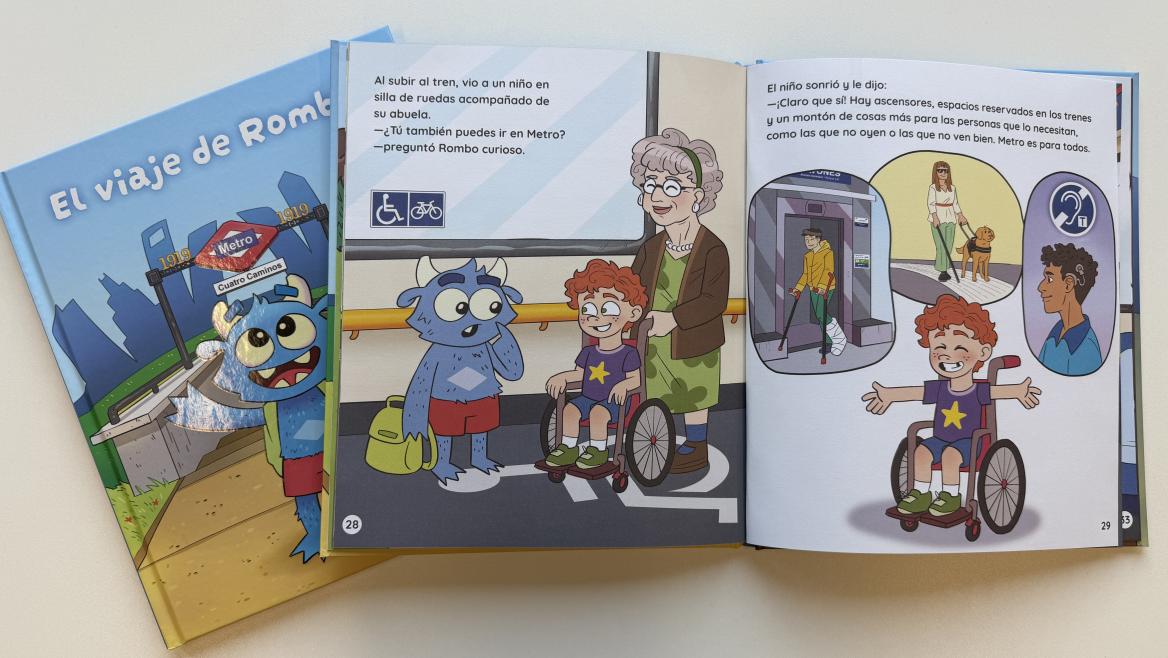 La Comunidad de Madrid Lanza «El Viaje de Rombo»: Un Cuento Didáctico para Aprender a Usar el Metro