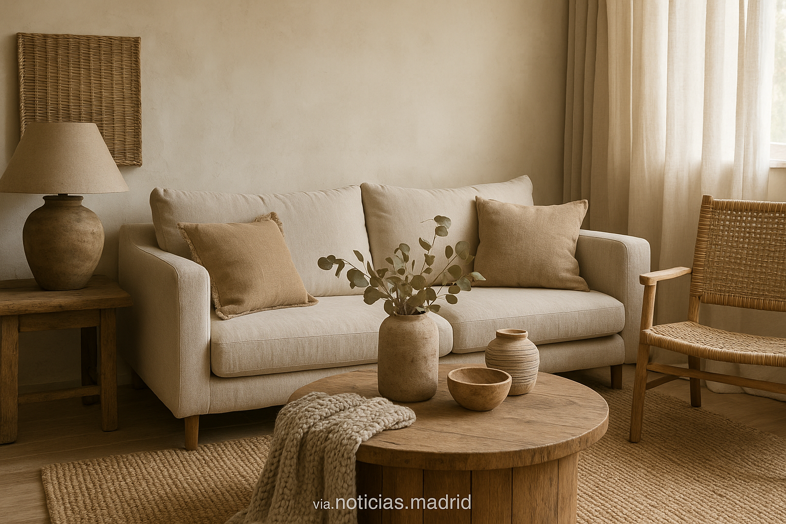 La Magia de los Materiales Naturales para Crear un Hogar Acogedor y Serene