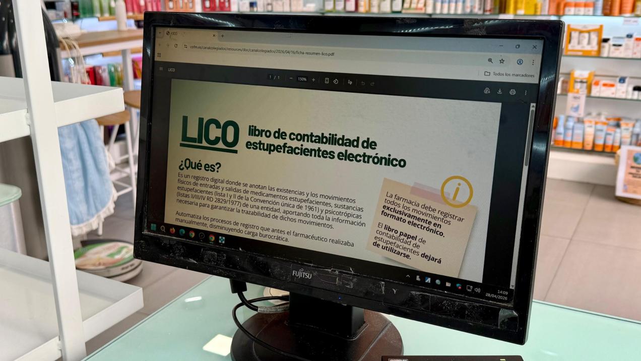 Madrid estrena el libro electrónico de estupefacientes en farmacias
