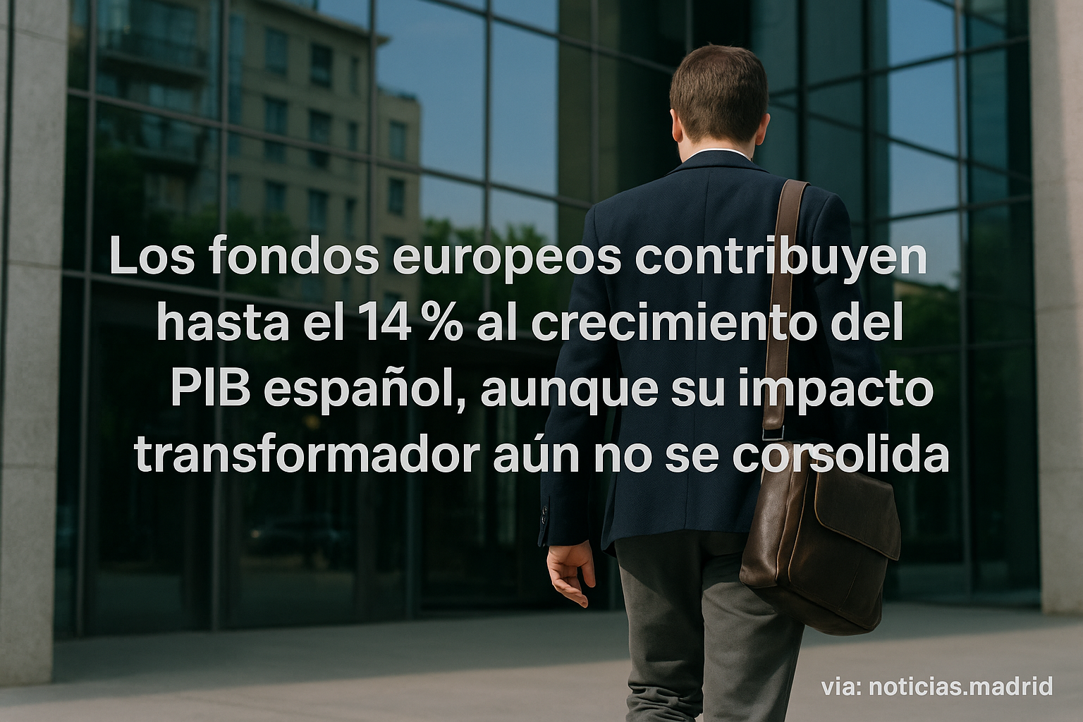 Los fondos europeos contribuyen hasta el 14% al crecimiento del PIB español, aunque su impacto transformador aún no se consolida