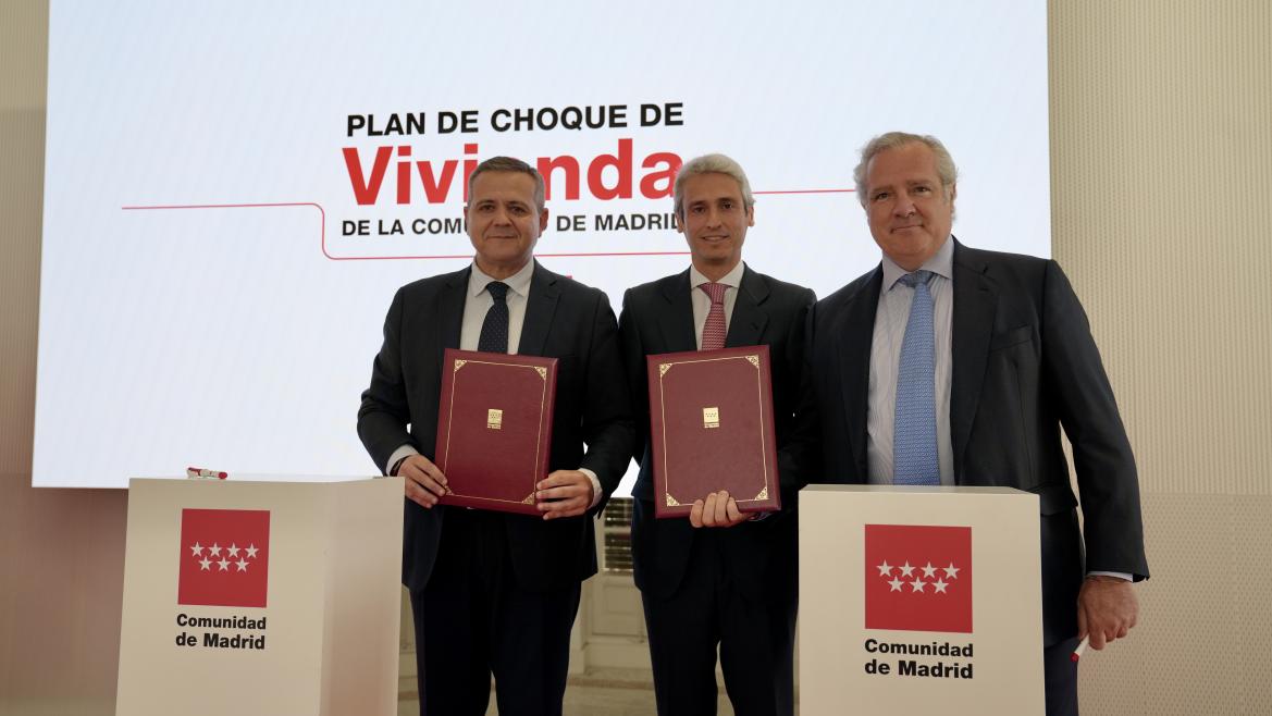 Madrid impulsa el Plan Vive Solución Joven con la construcción de 3.352 viviendas en ocho localidades