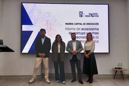 Madrid se consolida como líder del emprendimiento tecnológico en España.