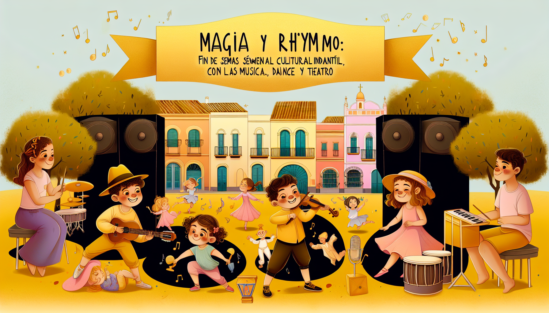 Magia y Ritmo: Fin de Semana Cultural Infantil en Las Rozas con Música, Danza y Teatro