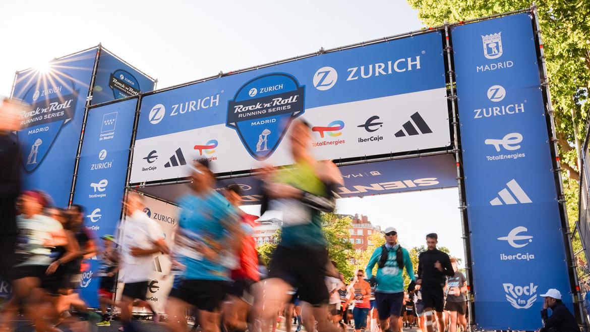 Récord de Participación en el 48º Maratón Zurich Rock ‘n’ Roll Running Series de Madrid reunió a 47.000 Corredores
