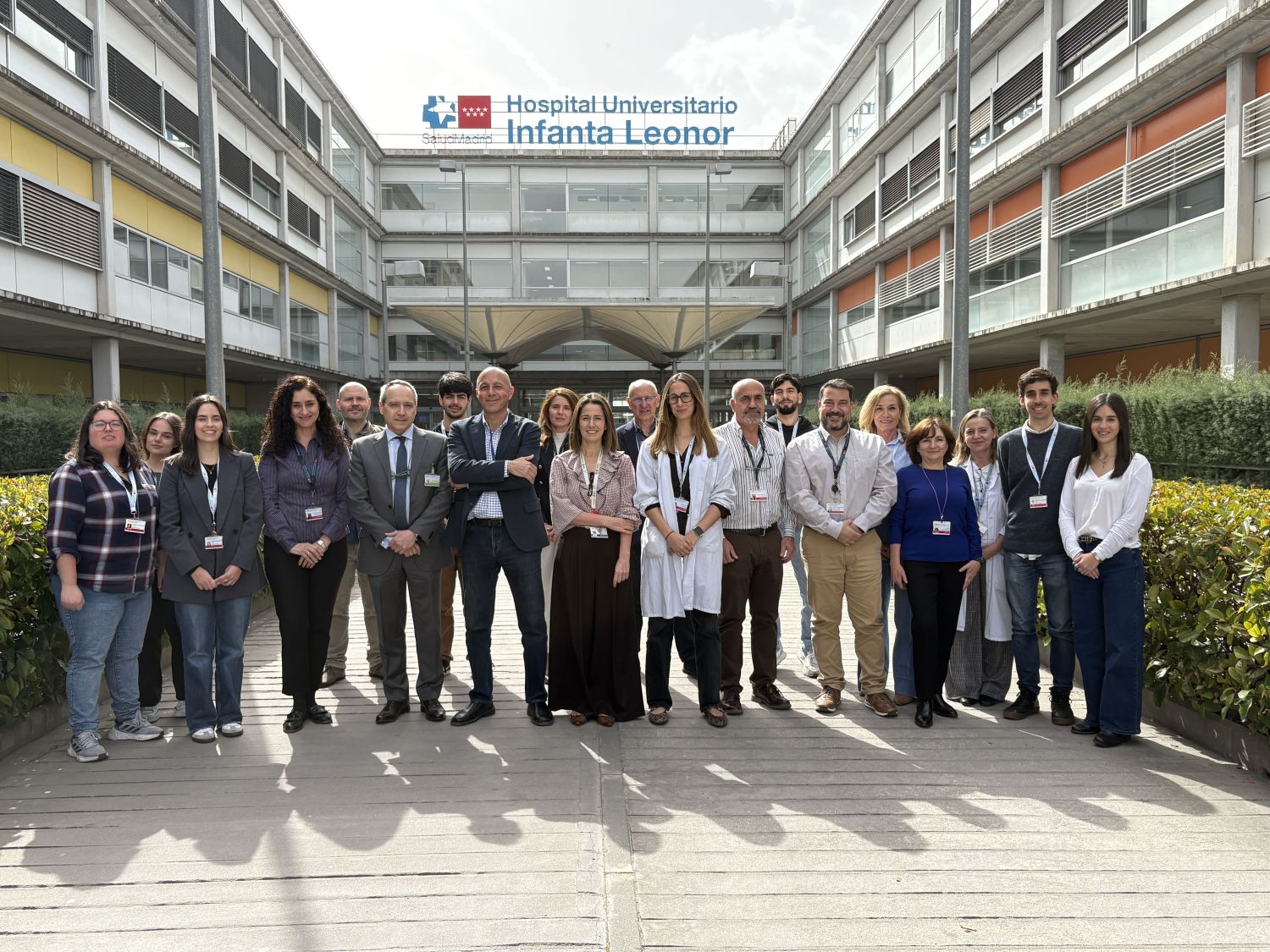 El Hospital público Infanta Leonor avanza hacia un espacio de datos para hospitalización a domicilio