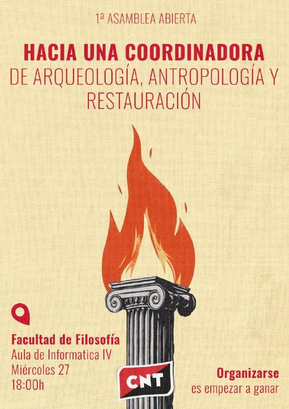 Asamblea Abierta del 27 de Mayo: Innovación y Colaboración en la Arqueología, Antropología y Restauración