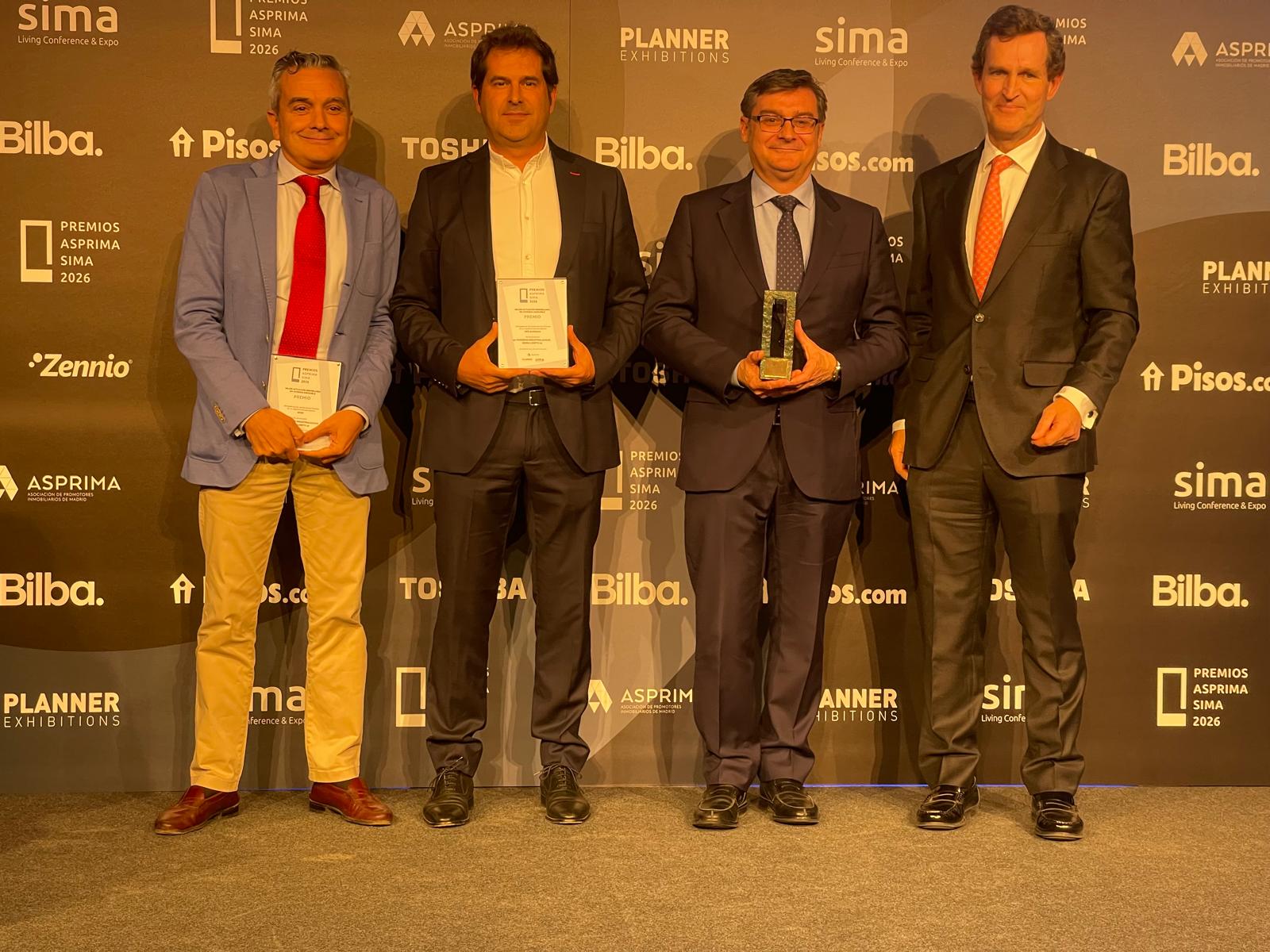 Madrid gana el ASPRIMA-SIMA por vivienda asequible