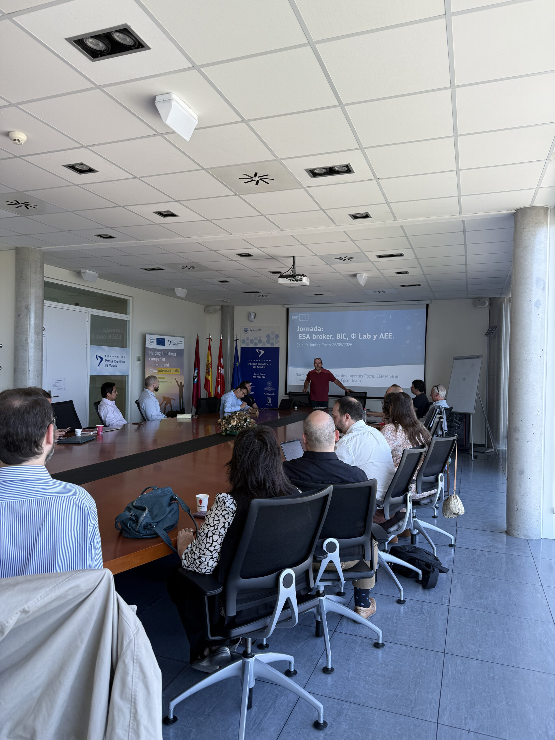 Conectando Innovación: Jornada ESA sobre Tech Broker, BIC y Phi-Lab