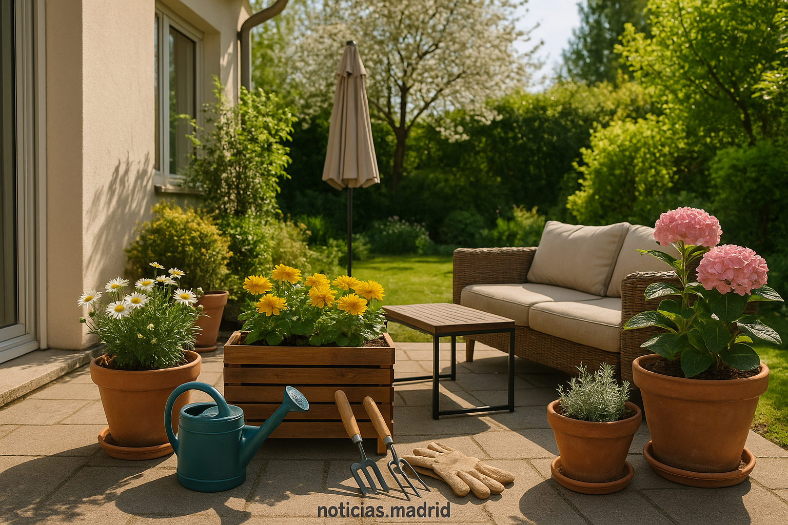Consejos para preparar terrazas y jardines de cara al verano