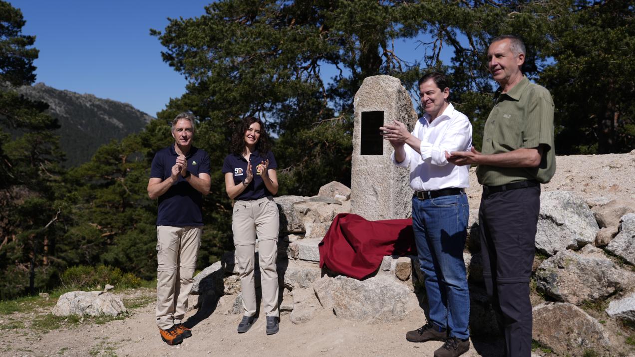 El Camino Schmid celebra su centenario en el Guadarrama