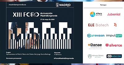 Diez startups madrileñas buscan inversión en la XIII edición del Foro de Inversión Madrid Emprende