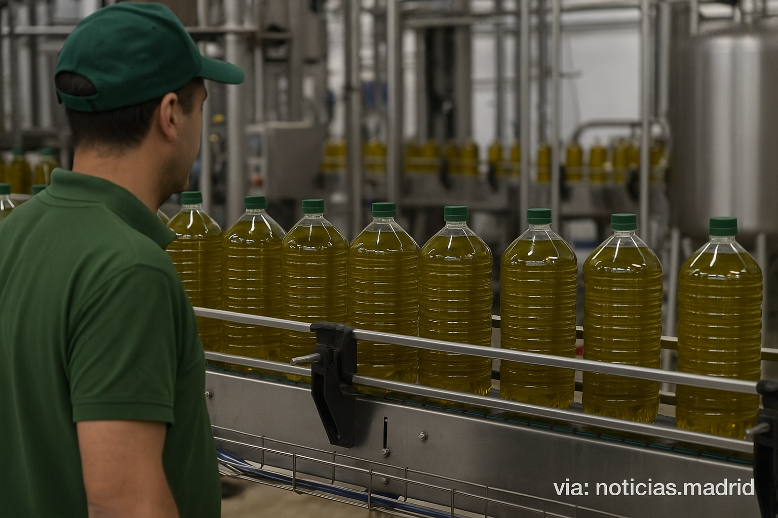 El aceite de oliva pierde precio en origen pero no en el supermercado