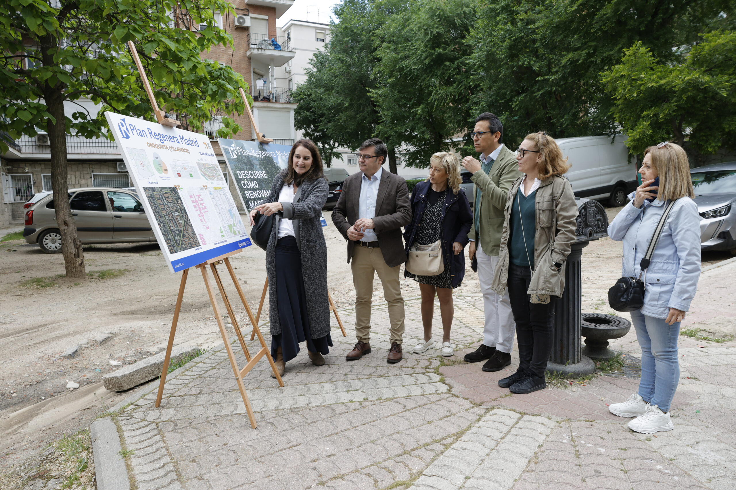 El Plan Regenera Madrid llega a Oroquieta para reurbanizar Villaverde