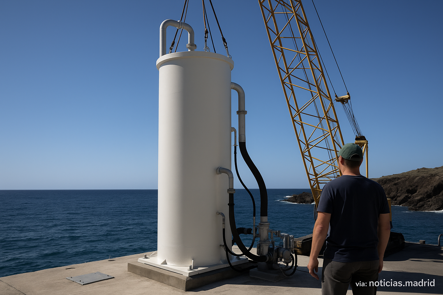 Prototipo OTEC en Canarias: la energía térmica del océano se prueba en España