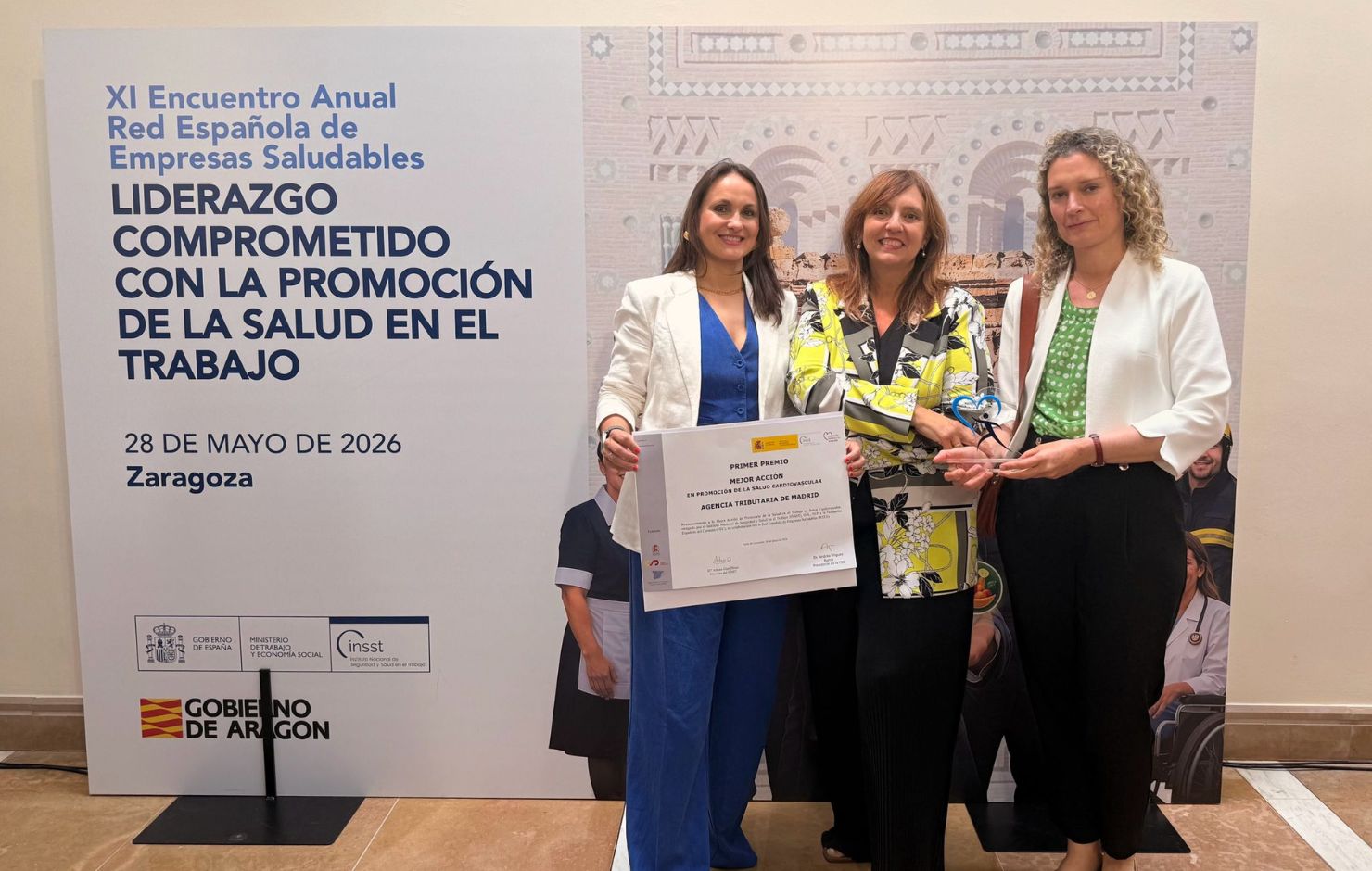 Premio REES 2026 a la Agencia Tributaria de Madrid por salud cardiovascular