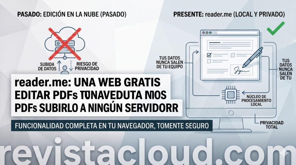 Reader.me: Explora Herramientas PDF Gratuitas y Privadas Directamente en tu Navegador