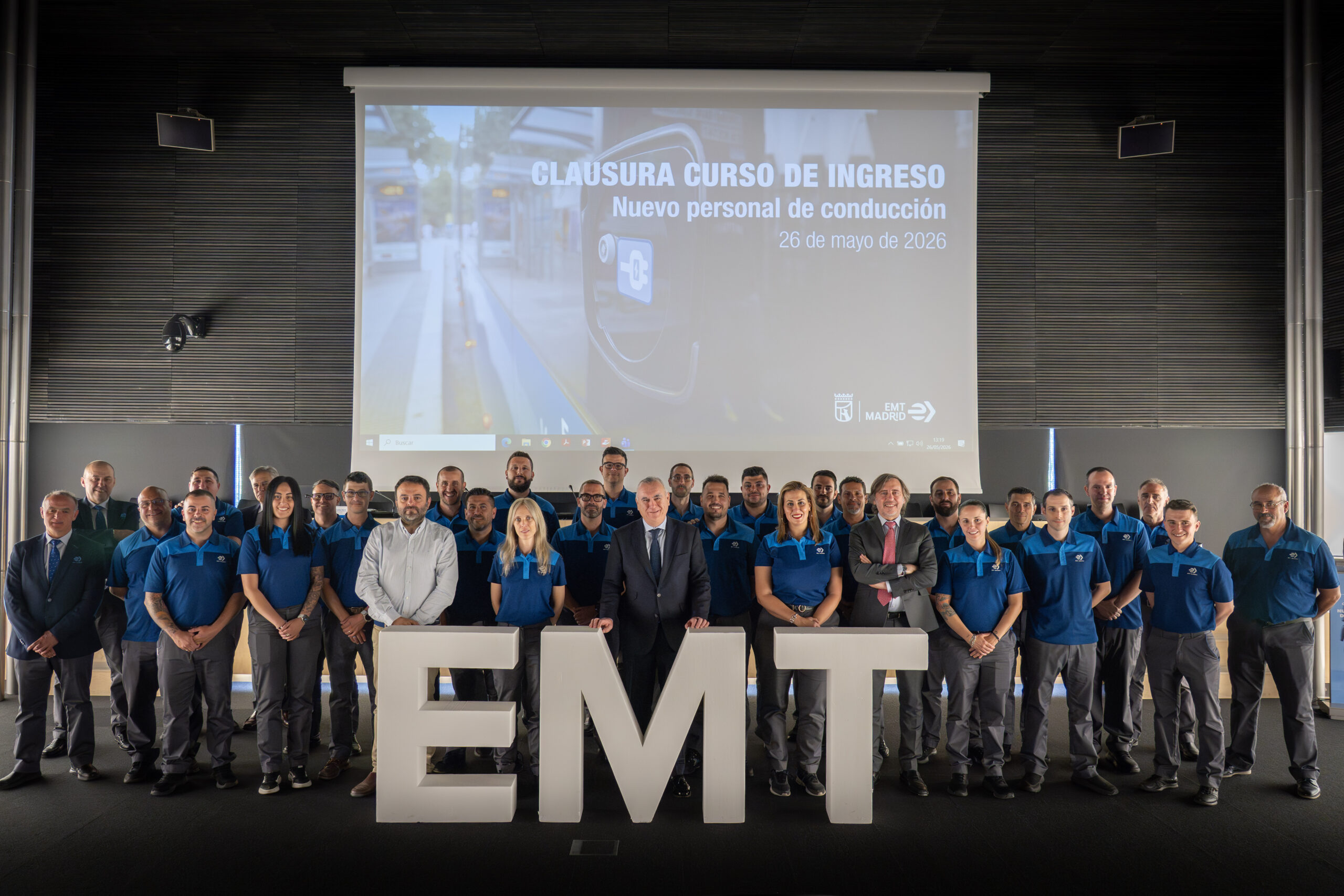La EMT de Madrid incorpora 22 conductores nuevos con 175 horas de formación