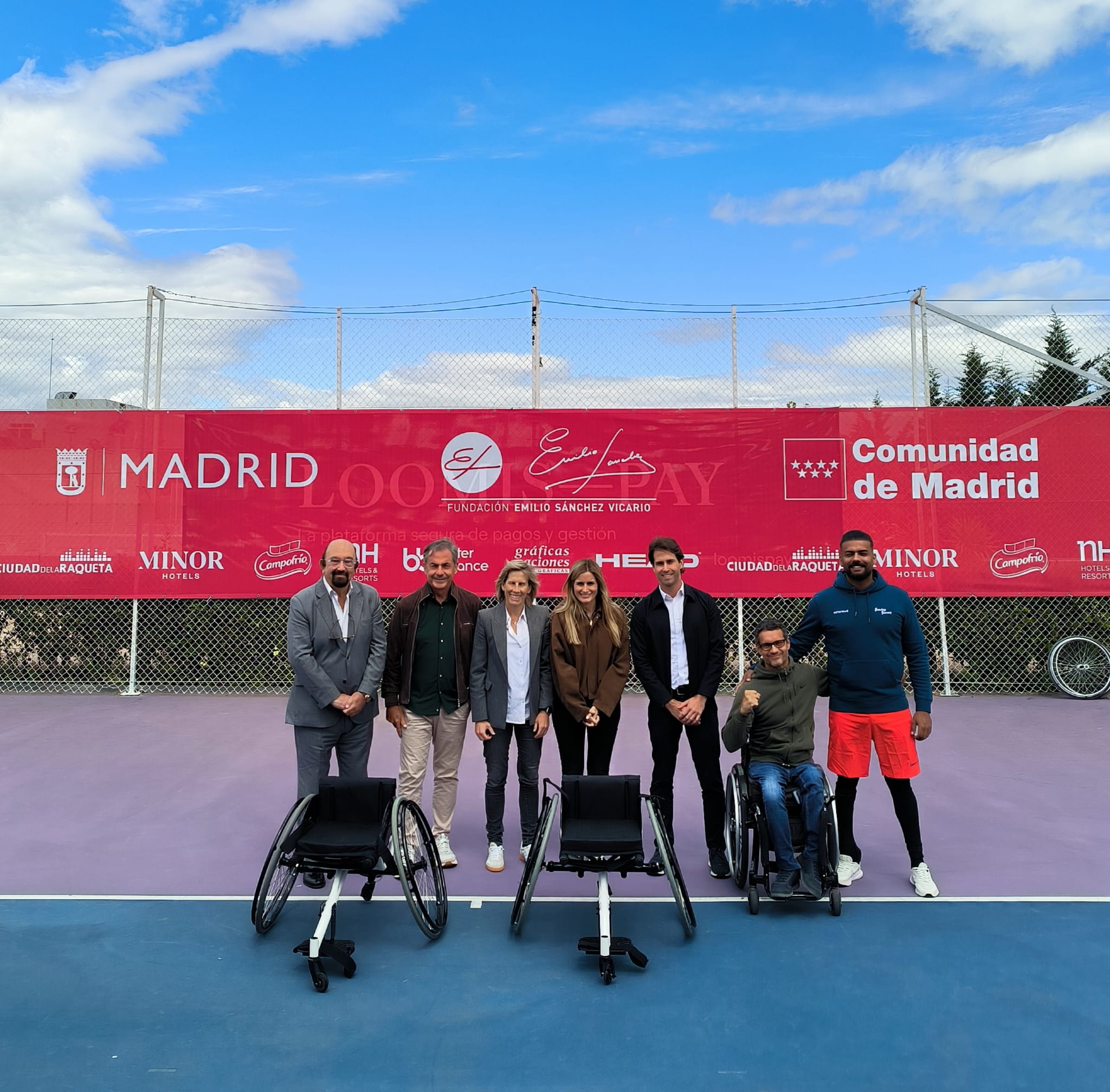 Madrid acoge la 14ª edición del torneo de tenis en silla de ruedas