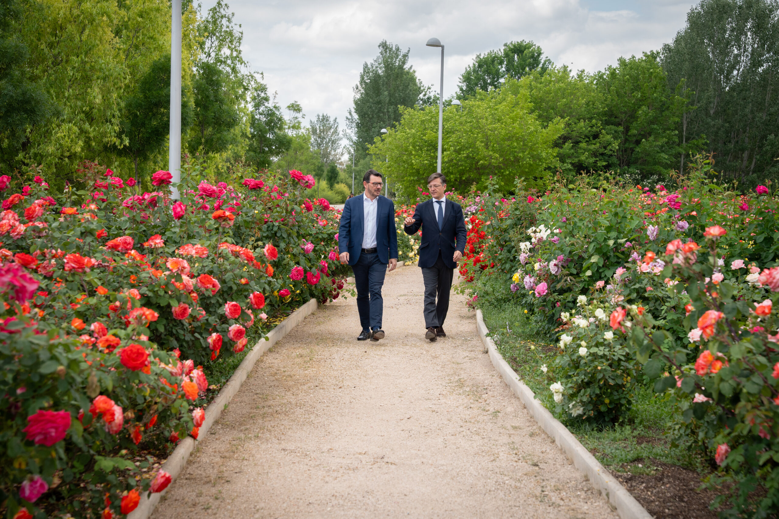 El parque de La Gavia estrena aseos, fuentes y aparcabicis