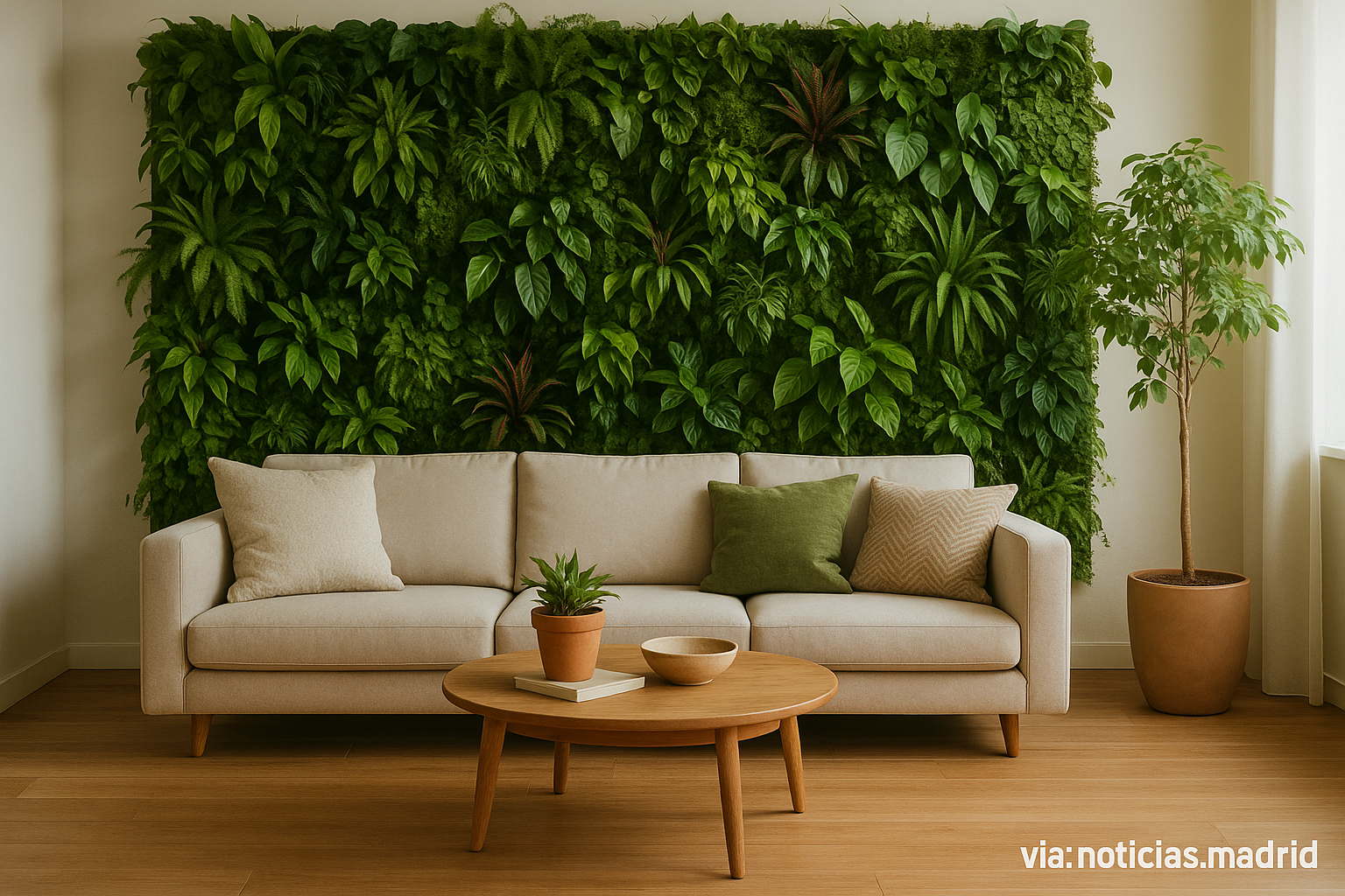 🔴Jardín vertical interior: cómo crear un oasis verde en casa paso a paso